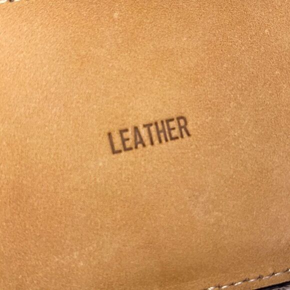 The W by Worth Collection Womens Pebble Leather Wide Strap Fashion Belt Brown OS - Picture 6 of 7